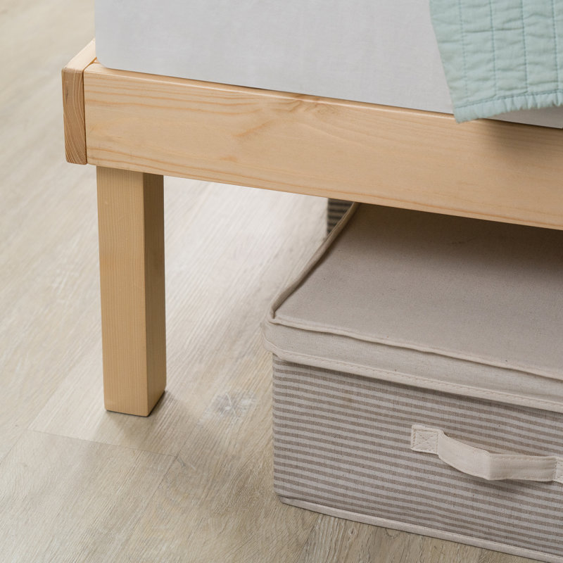 Zinus Robin 35 inch Wood Platform Bed Frame with Headboard & Reviews